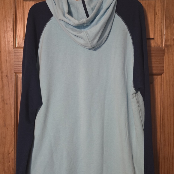 NWT! Kimes Ranch Summer Love Blue Fleece w Hood - Picture 4 of 5